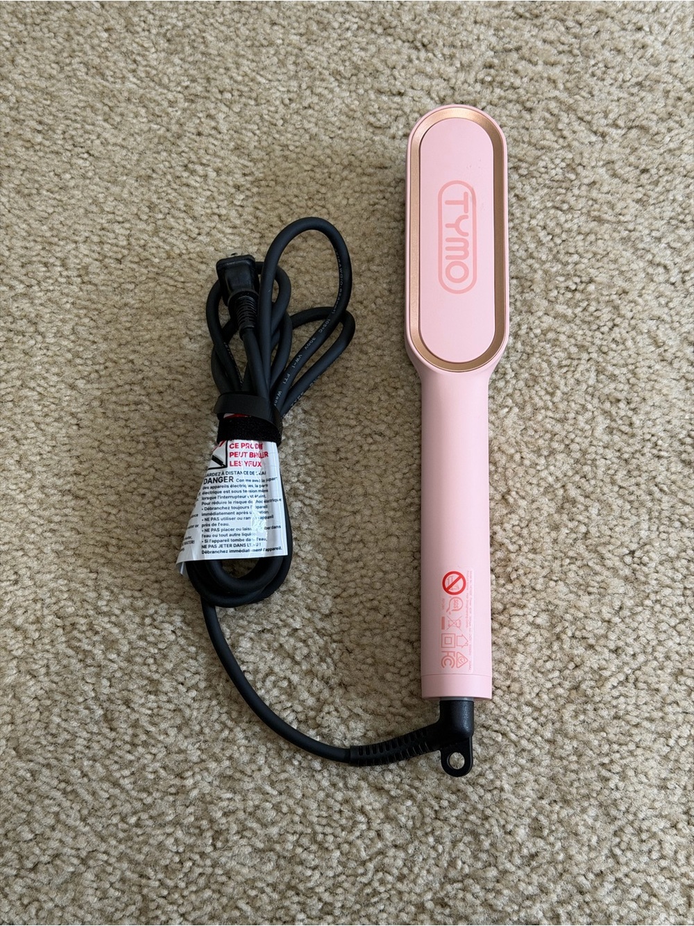 TYMO Ring Hair Straightening Comb EUC
